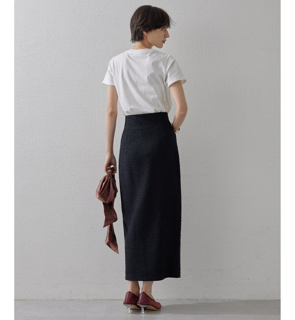  「フロントボタンスカート」|スカート|