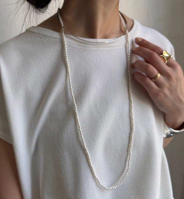  「パール付チョーカー」|ネックレス|