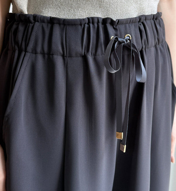  「ドロストワイドパンツ」|チノ|