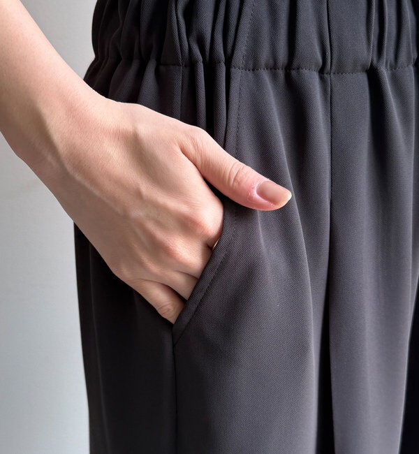 「ドロストワイドパンツ」|チノ|
