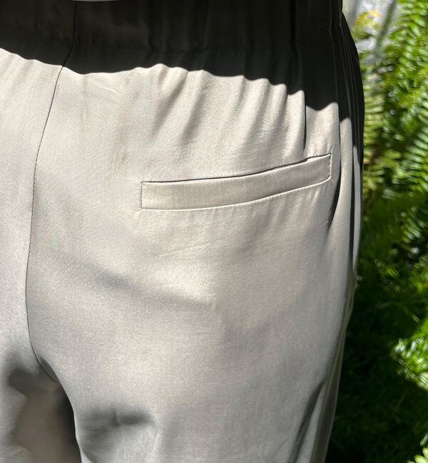  「【ウォッシャブル】キュプライージーパンツ」|チノ|