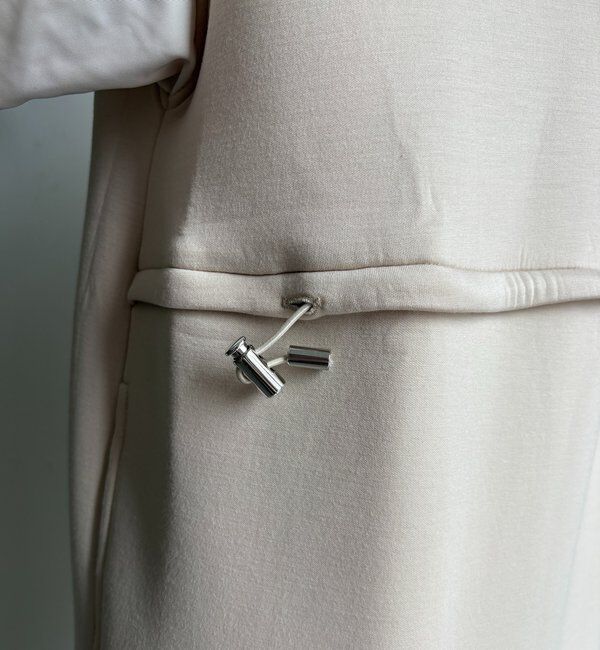  「袖異素材切替ダンボールワンピース」|ワンピース|