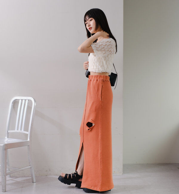  「【7色展開】フェザーチュールTee」|Tシャツ・カットソー|