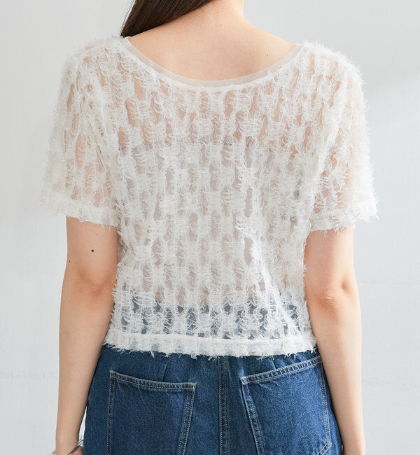  「【7色展開】フェザーチュールTee」|Tシャツ・カットソー|