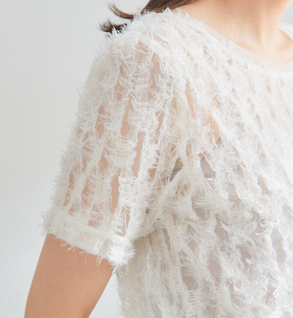  「【7色展開】フェザーチュールTee」|Tシャツ・カットソー|