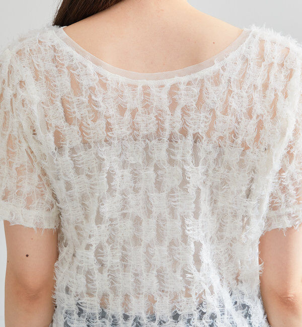  「【7色展開】フェザーチュールTee」|Tシャツ・カットソー|