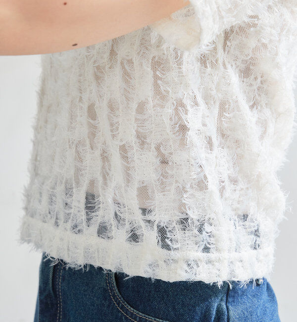  「【7色展開】フェザーチュールTee」|Tシャツ・カットソー|