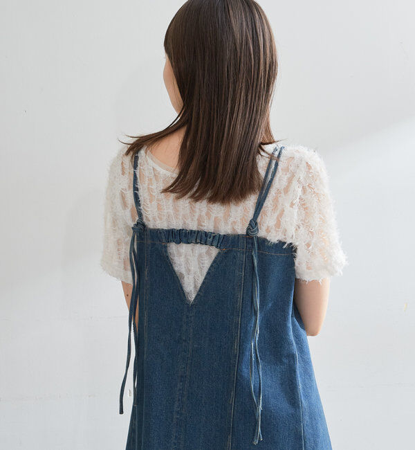  「【7色展開】フェザーチュールTee」|Tシャツ・カットソー|