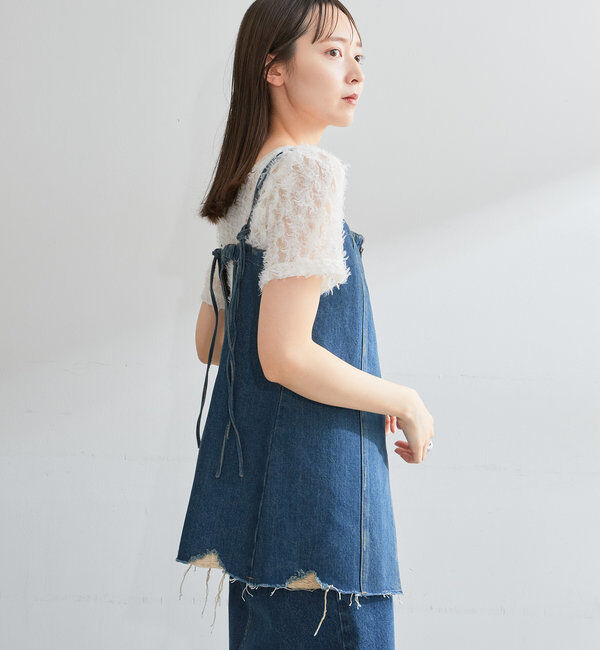  「【7色展開】フェザーチュールTee」|Tシャツ・カットソー|