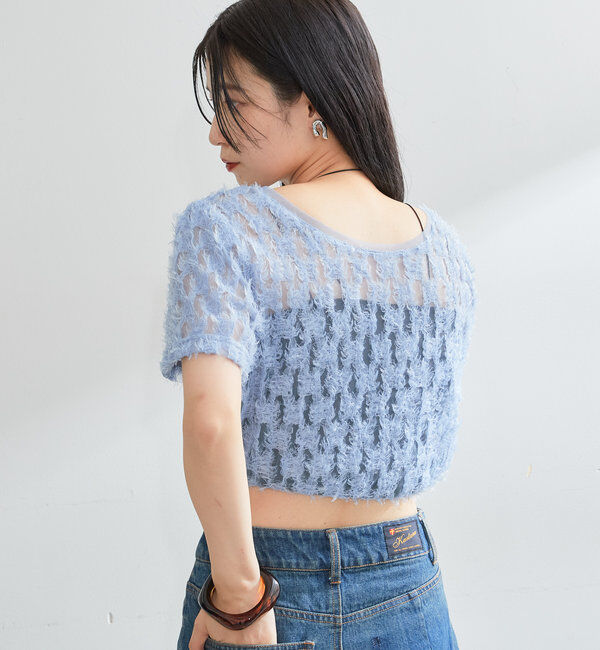  「【7色展開】フェザーチュールTee」|Tシャツ・カットソー|