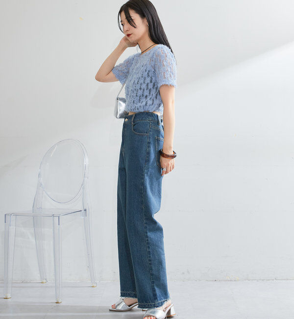  「【7色展開】フェザーチュールTee」|Tシャツ・カットソー|