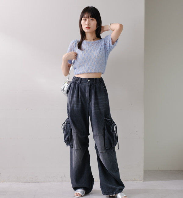  「【7色展開】フェザーチュールTee」|Tシャツ・カットソー|