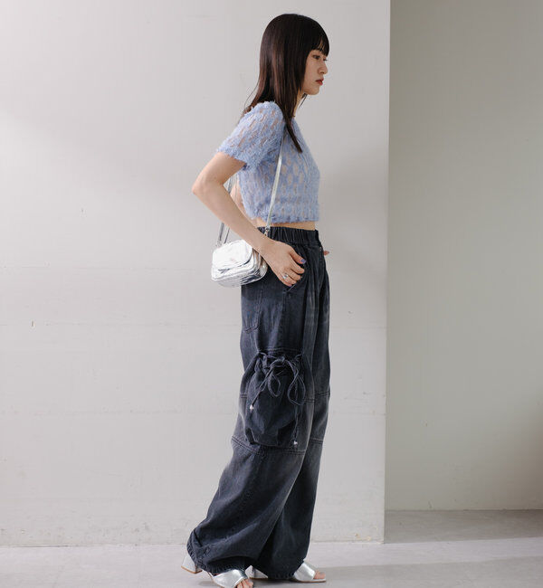  「【7色展開】フェザーチュールTee」|Tシャツ・カットソー|