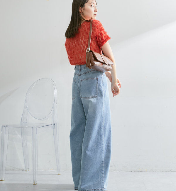  「【7色展開】フェザーチュールTee」|Tシャツ・カットソー|