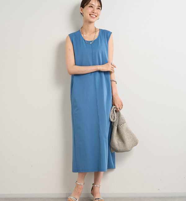  「《大人のこなれ感を演出》ジャージピンタックワンピース」|その他|