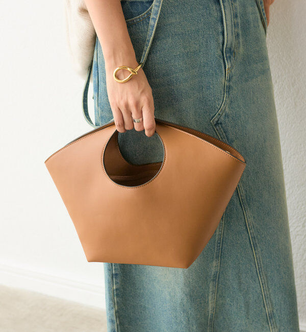  「【大人カジュアルに◎】バスケットバッグ」|クラッチバッグ|