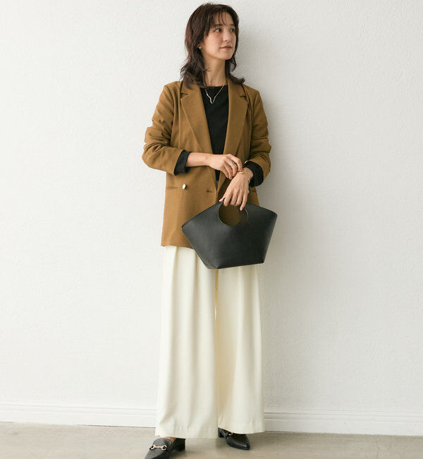  「【大人カジュアルに◎】バスケットバッグ」|クラッチバッグ|