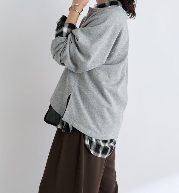 予約【新色追加/抜け感◎】ハーフZIPスウェット｜ルミネのファッション