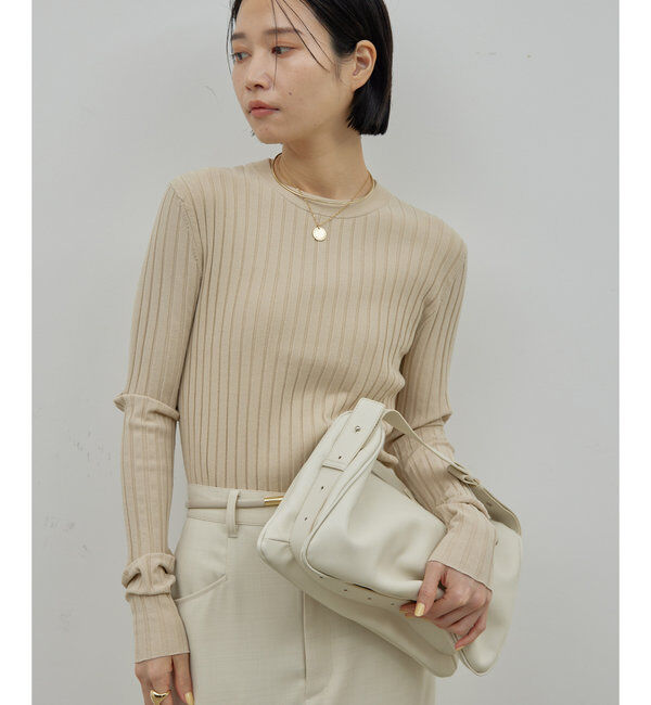  「ワイドリブニット」|ニット・セーター|