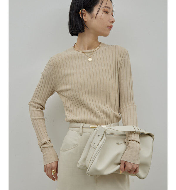  「ワイドリブニット」|ニット・セーター|