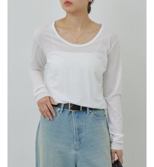  「UネックロンT」|Tシャツ・カットソー|