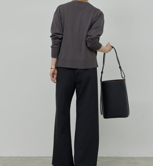  「【接触冷感/アンサンブル対応】アイシーコットンVカーデ」|ニット・セーター|