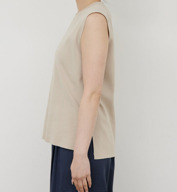  「【接触冷感/アンサンブル対応】アイシーコットンノースリ」|ニット・セーター|