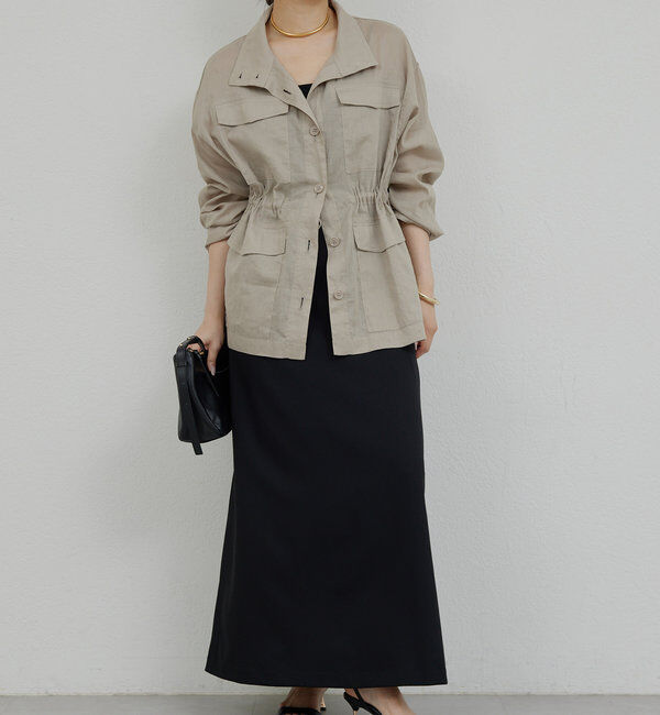  「シアーミリタリージャケット」|テーラードジャケット|