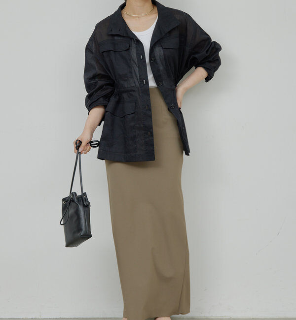  「シアーミリタリージャケット」|テーラードジャケット|
