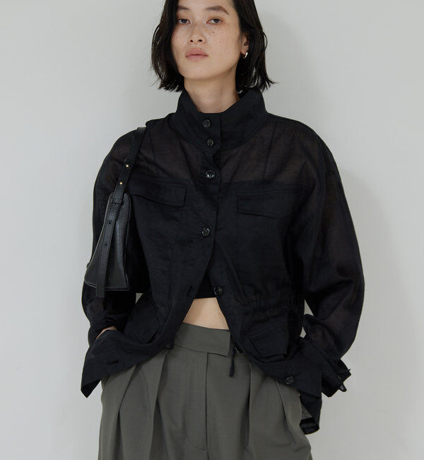  「シアーミリタリージャケット」|テーラードジャケット|