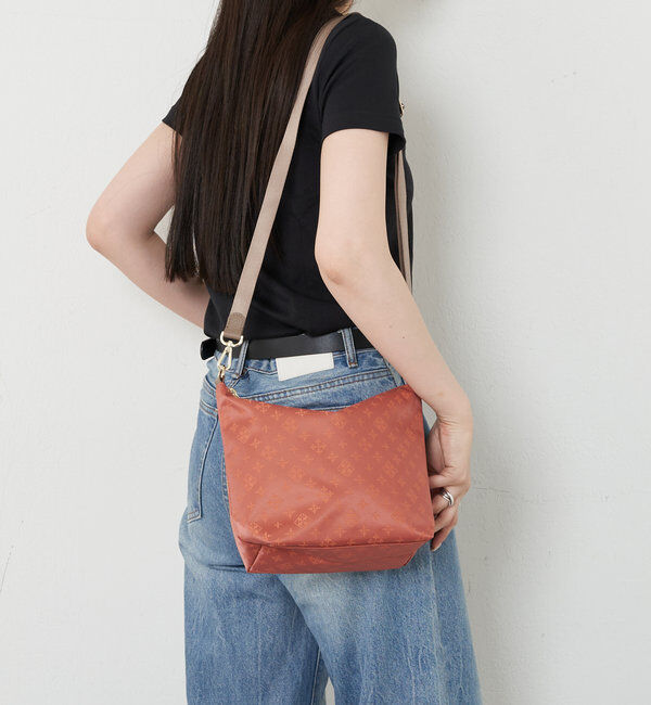  「ナイロンジャガードシンプルショルダーバッグ」|ショルダー・メッセンジャー|