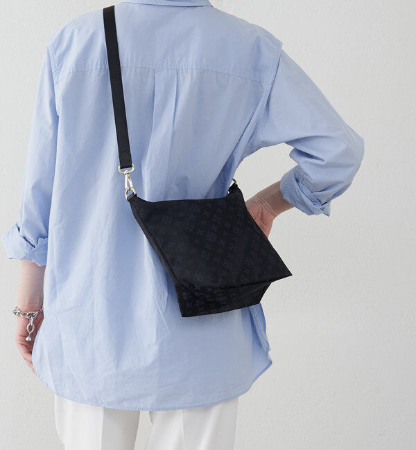  「ナイロンジャガードシンプルショルダーバッグ」|ショルダー・メッセンジャー|