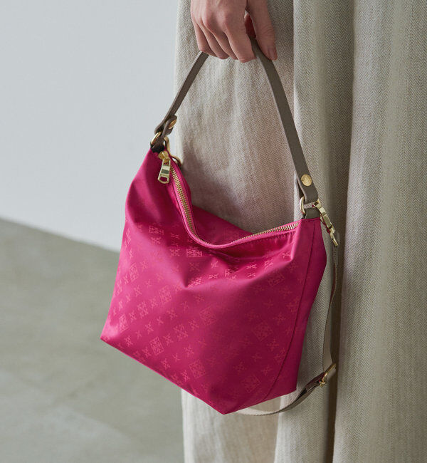  「ナイロンジャガードシンプルショルダーバッグ」|ショルダー・メッセンジャー|