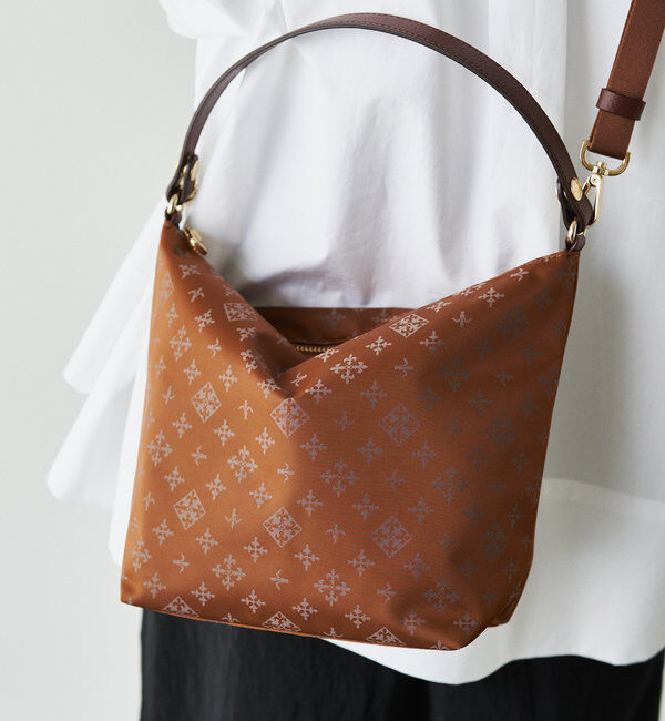  「ナイロンジャガードシンプルショルダーバッグ」|ショルダー・メッセンジャー|