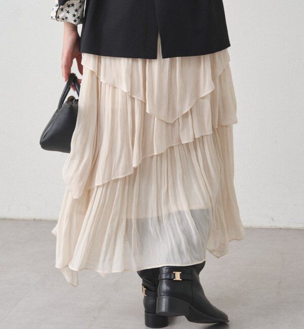  「ランダムティアードスカート」|スカート|