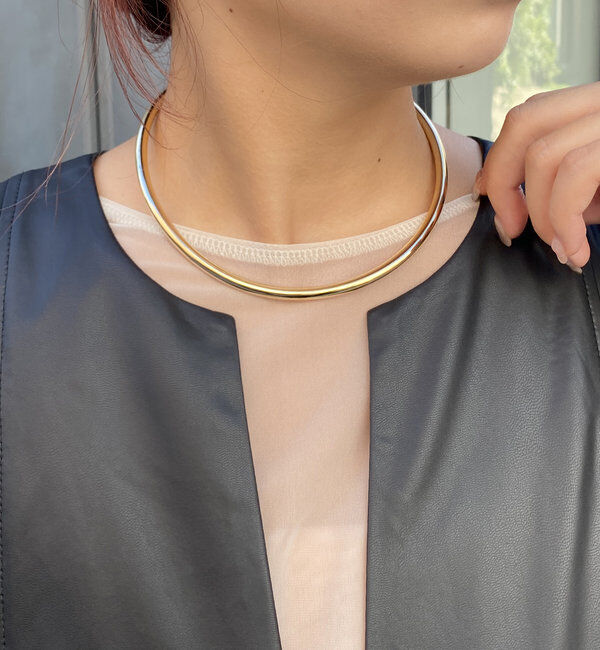  「【ベストセラー】〈GOLDY/ゴールディ〉カービーネックカフ」|リング|