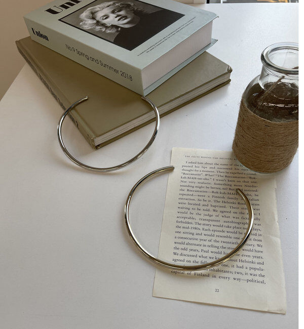  「【ベストセラー】〈GOLDY/ゴールディ〉カービーネックカフ」|リング|