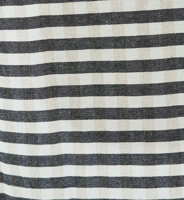 collex「ボーダーノースリーブブラウス」|シャツ・ブラウス|