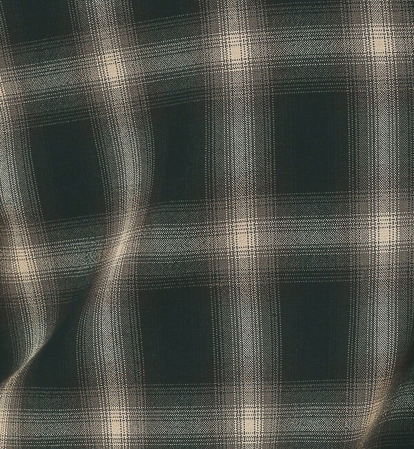 ABAHOUSE「【WEB限定】ルーズシルエット　オンブレチェックシャツ/REVO」|シャツ・ブラウス|