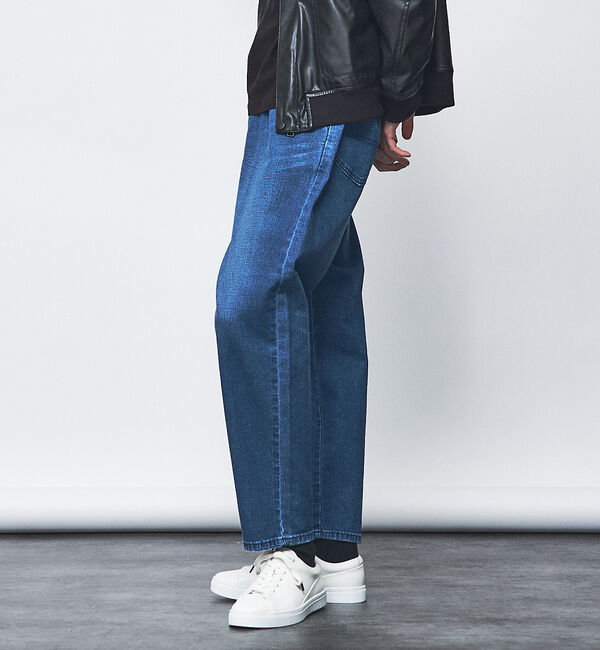 ABAHOUSE「【Lee】XS～XXLまでこれ一本でカバー フリーサイズ すっきりテーパードパン」|その他|インディゴ