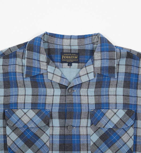 ABAHOUSE「【PENDLETON/ペンドルトン】Open Collar Shirt/ボードシ」|シャツ・ブラウス|