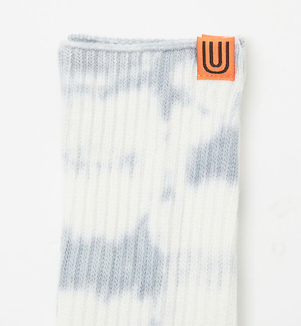 ABAHOUSE「【UNIVERSALOVERALL / ユニバーサルオーバーオール】タイダイソッ」|ソックス|