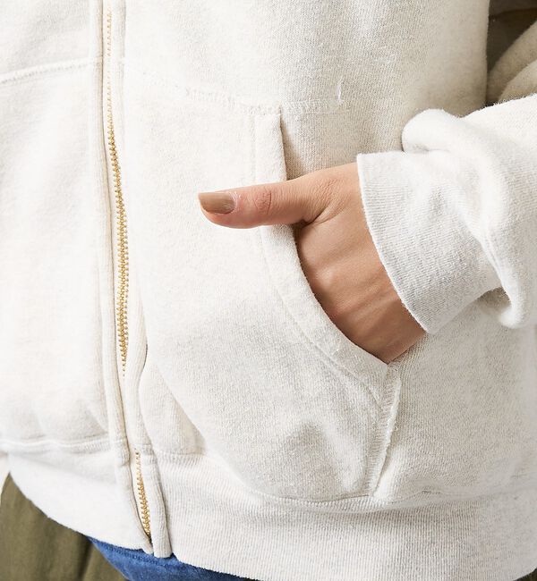 ABAHOUSE「【REMI RELIEF / レミ レリーフ】  SP加工 起毛裏毛 ZIPパー」|パーカー|