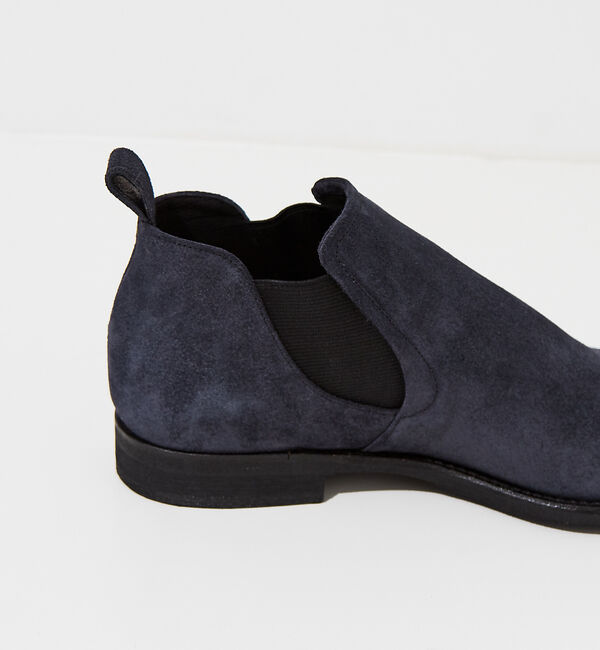 alfredoBANNISTER「【定番】ショート サイドゴアブーツ （ミンク型押し）」|ショートブーツ|