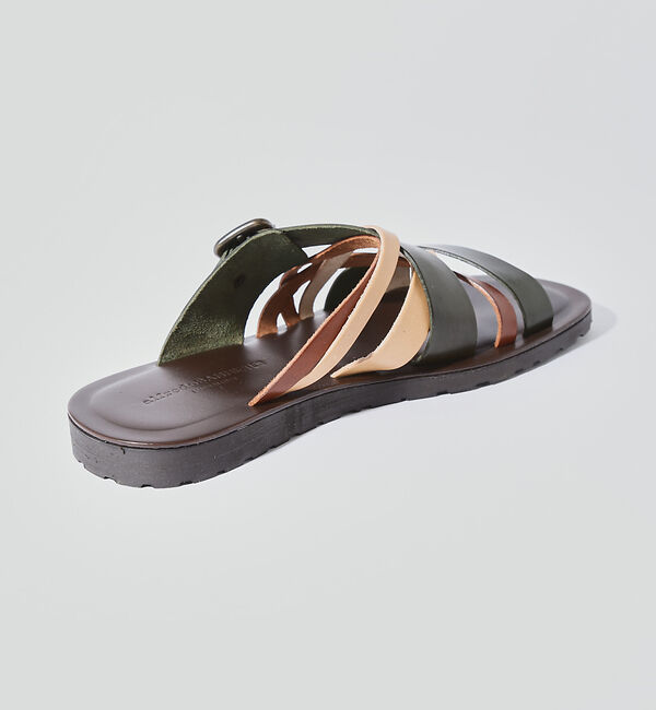 alfredoBANNISTER「【定番】マルチクロス レザーサンダル」|サンダル|