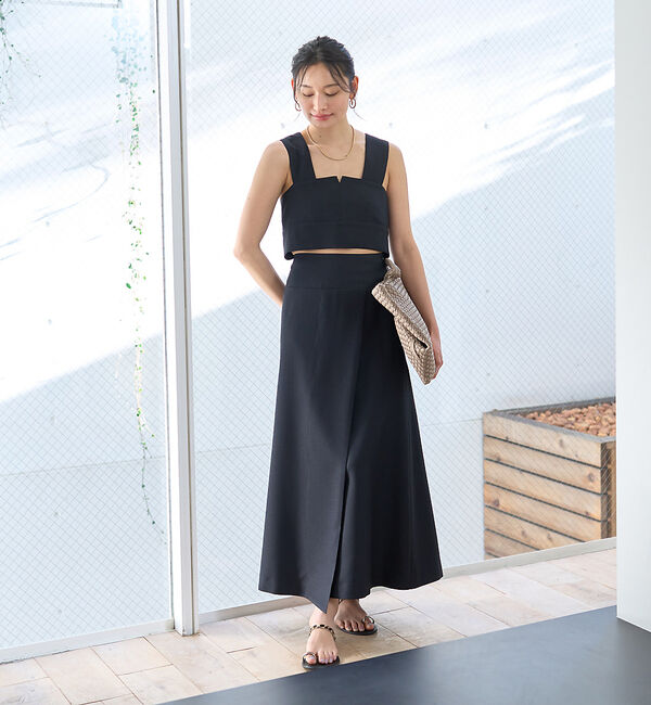 Rouge vif「【セットアップ対応】ビスチェリボンブラウス」|シャツ・ブラウス|