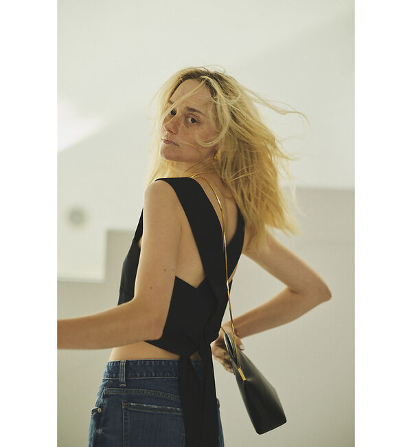 Rouge vif「【セットアップ対応】ビスチェリボンブラウス」|シャツ・ブラウス|