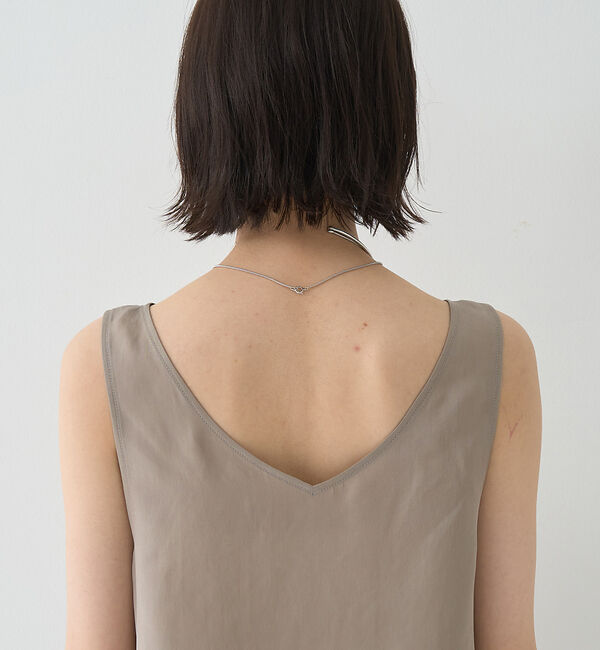 Rouge vif「【セットアップ対応】２WAYキュプラフィブリルノースリブラウス」|キャミソール|