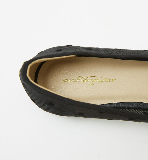 AU BANNISTER「【販売店舗限定】チュール フラットパンプス」|パンプス|