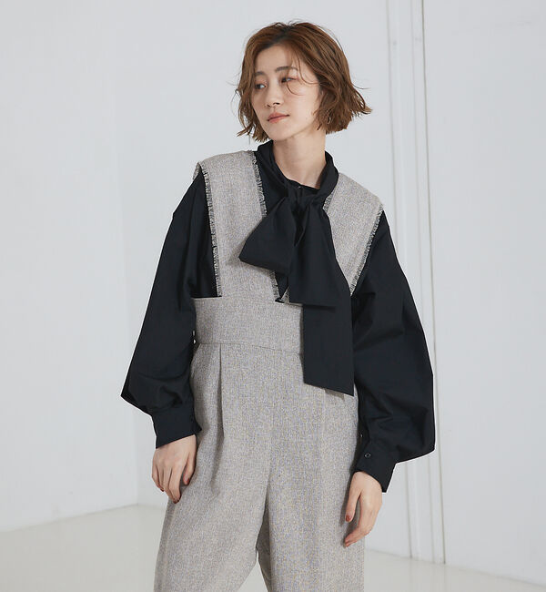 abahouse mavie「2WAYボウタイスキッパーシャツ」|シャツ・ブラウス|